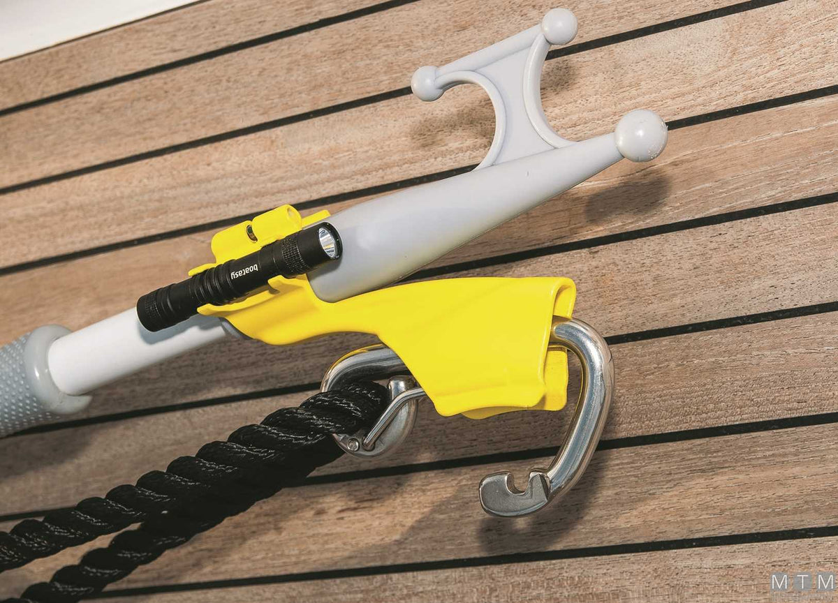Mooring hook Boatasy Hooklinker - original photo Motomarine Srl