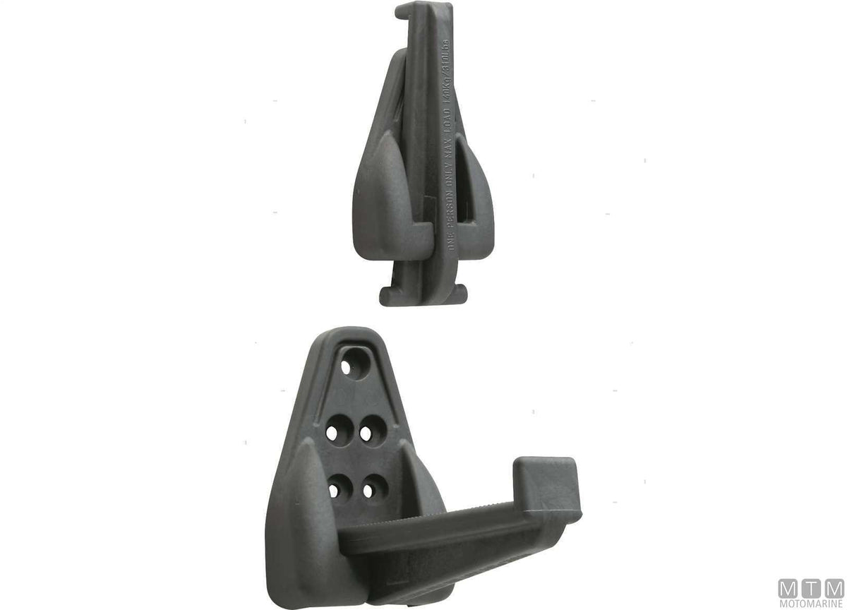 Foldable mast step, grey, fiberglass - original photo Motomarine Srl