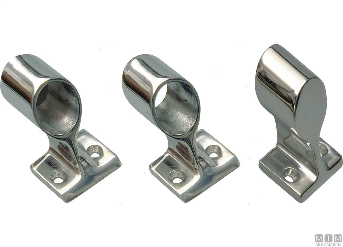 Through support New Line D25 mm, stainless steel 316 - original photo Motomarine Srl