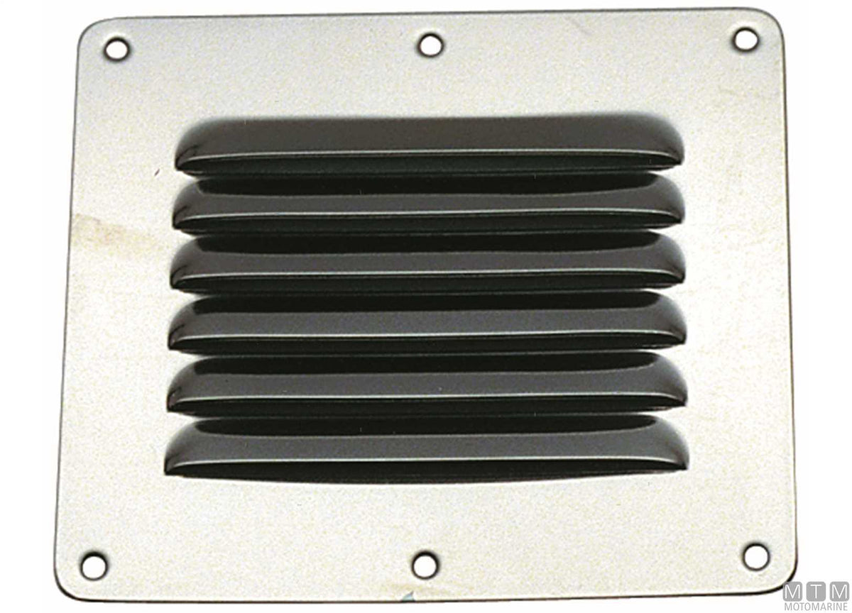 Air vent 127x116 mm, stainless steel - original photo Motomarine Srl