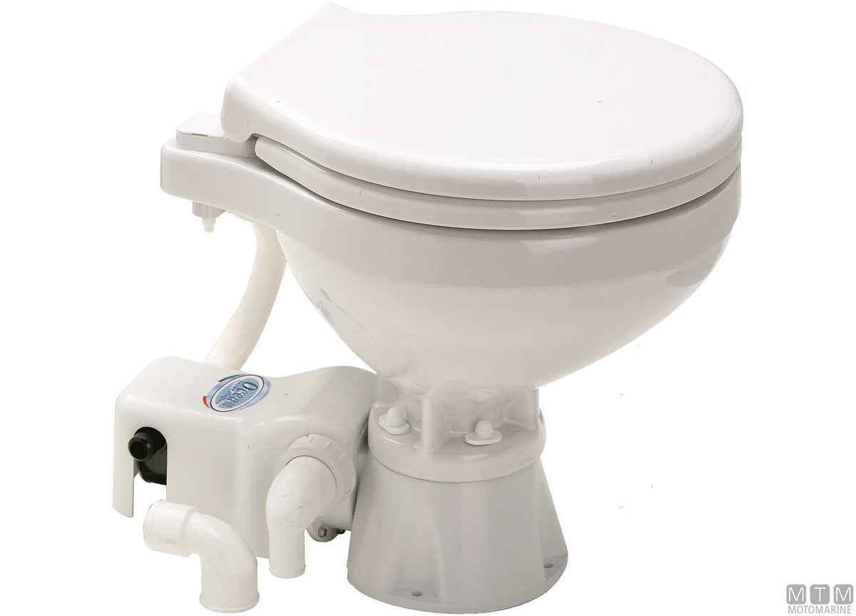 Ocean Comfort ABS soft-close toilet seat 400x365 mm - original photo Motomarine Srl