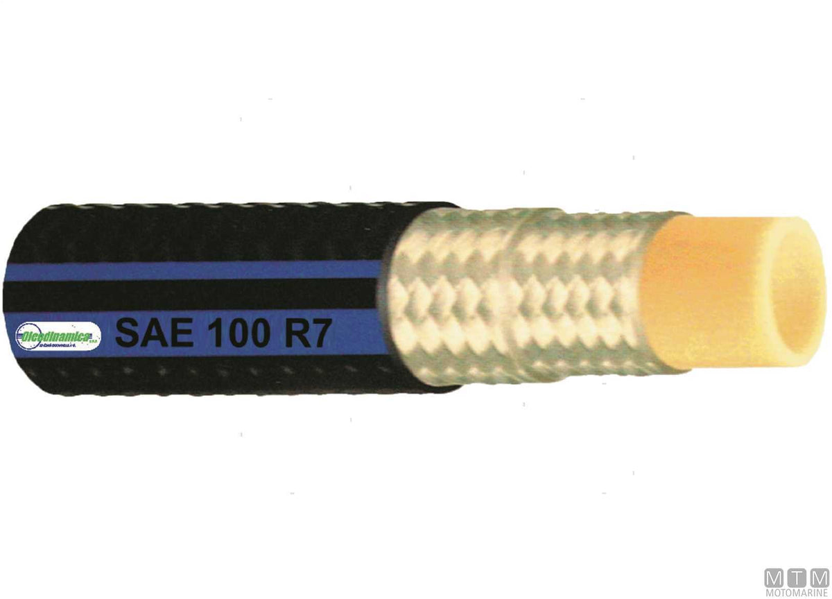 Flexible hose SAE 100 R7 Ø8 mm 20 m - original photo Motomarine Srl