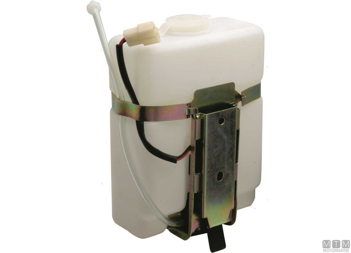 Washer fluid tank 2.5 l 12V - original photo Motomarine Srl