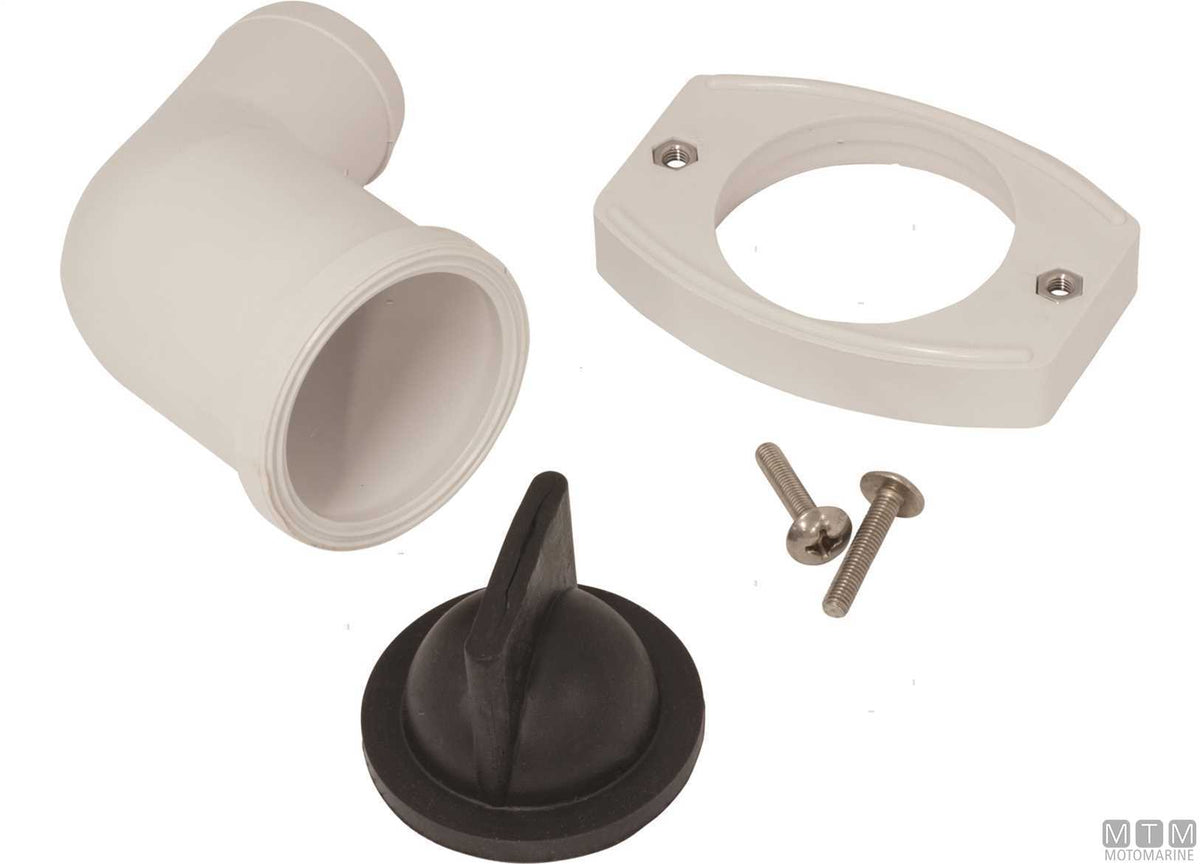Johnson toilet inlet elbow fitting - original photo Motomarine Srl