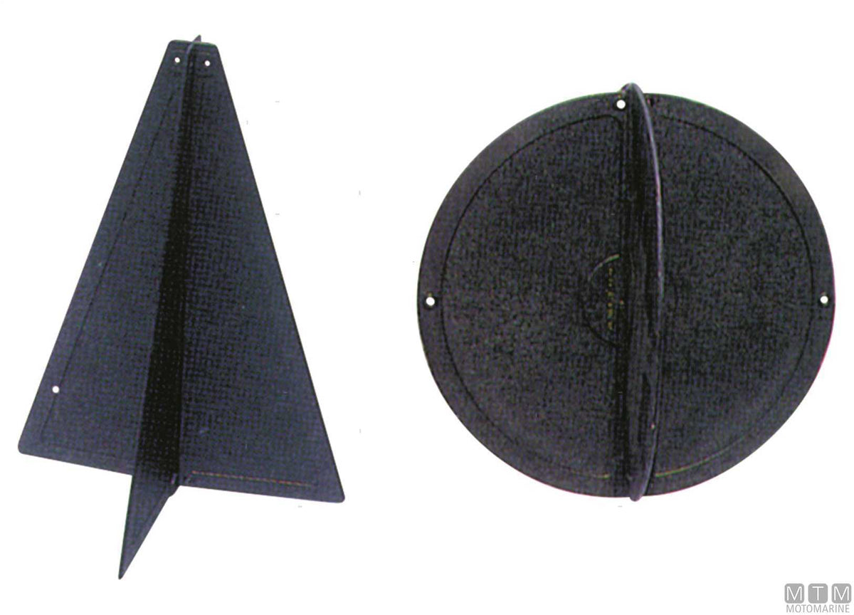Day shape cone signal - original photo Motomarine Srl