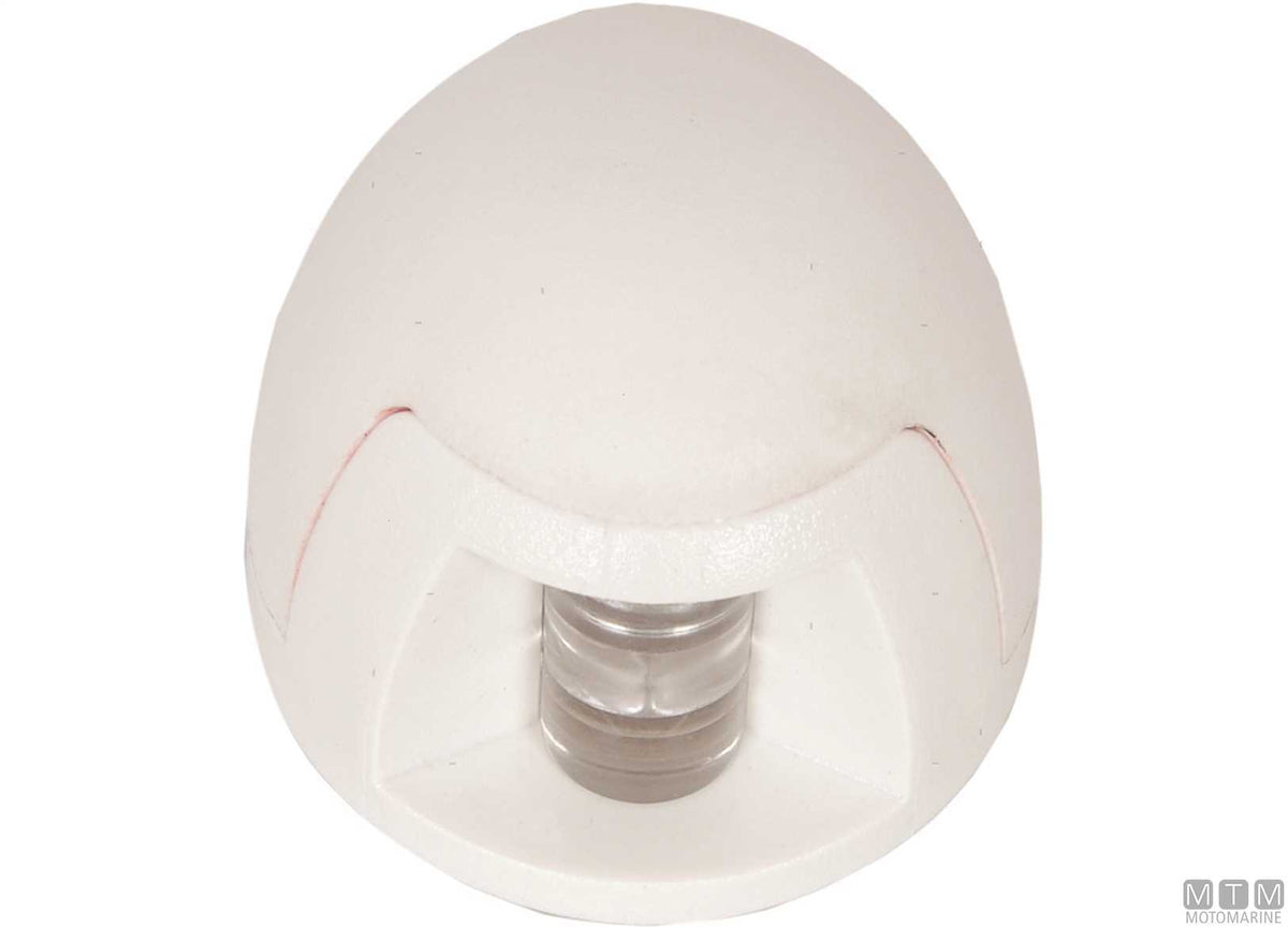 Combined red/green navigation light LED Compact white 64x42 mm - original photo Motomarine Srl