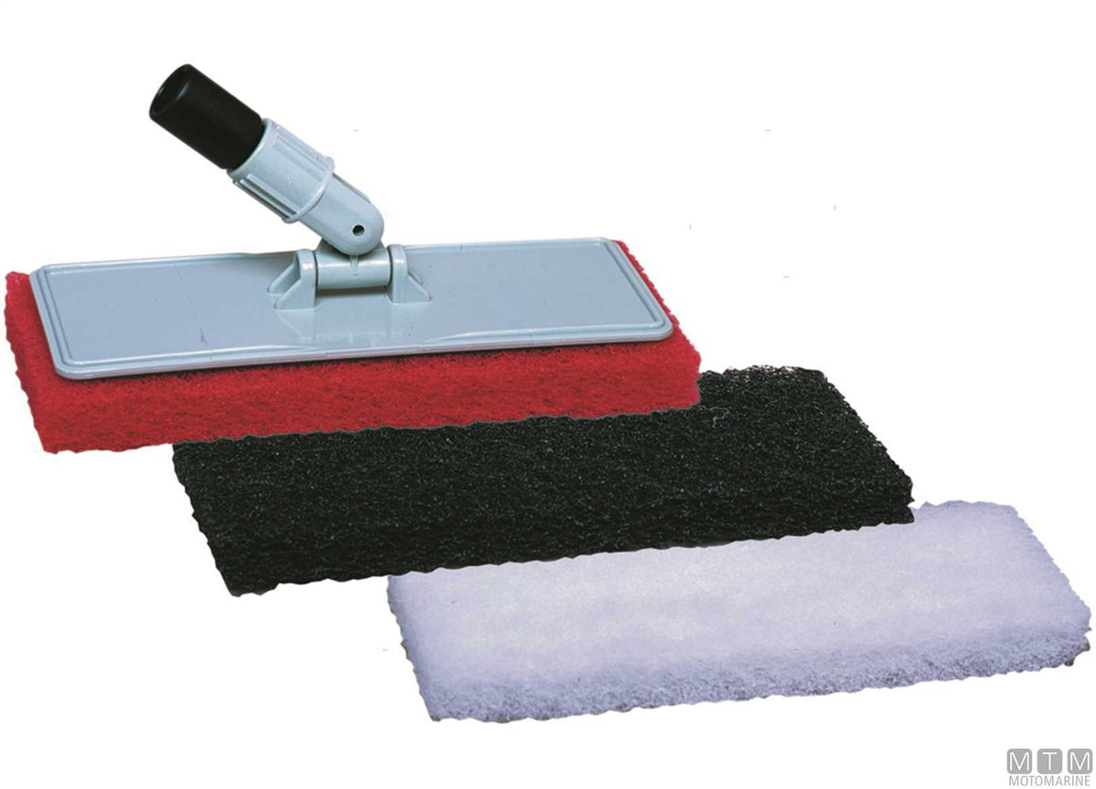 Star Brite Scrub pad, medium red - original photo Motomarine Srl
