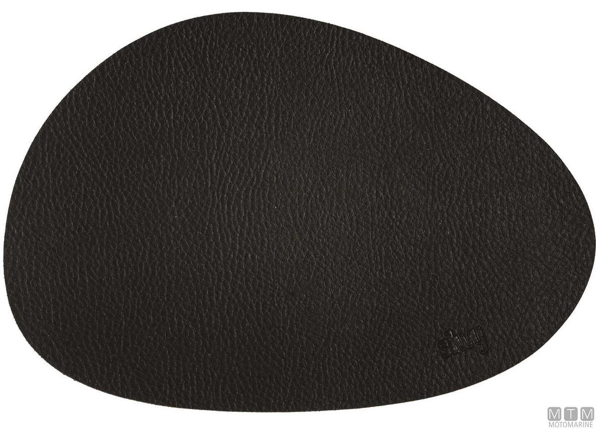 Set of 2 Silwy metallic coasters anthracite - original photo Motomarine Srl