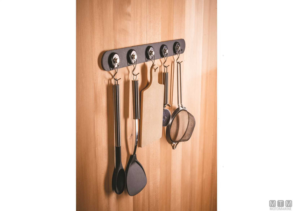 Silwy anthracite magnetic hook - original photo Motomarine Srl
