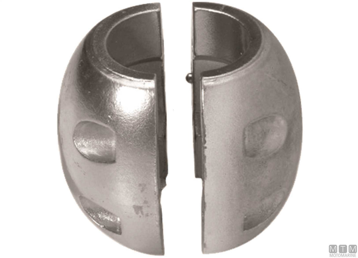 Collar anode for propeller shaft Ø35 mm, zinc - original photo Motomarine Srl