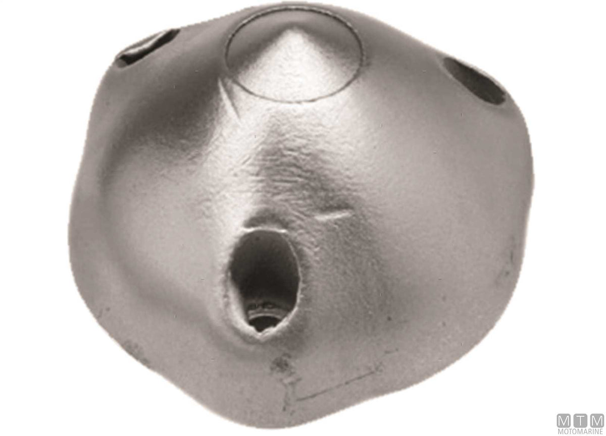 Nose cone zinc anode for Max Prop 3P Ø65 mm - original photo Motomarine Srl