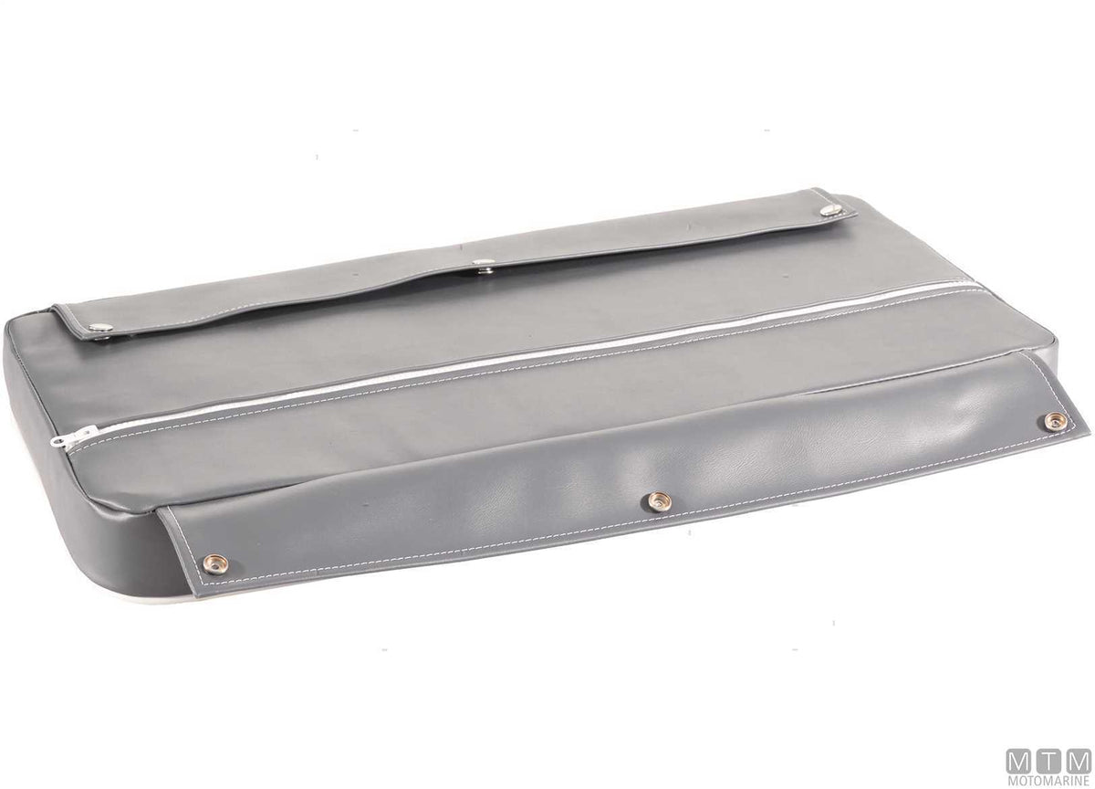 Bench seat cushion L1200 mm grey - original photo Motomarine Srl