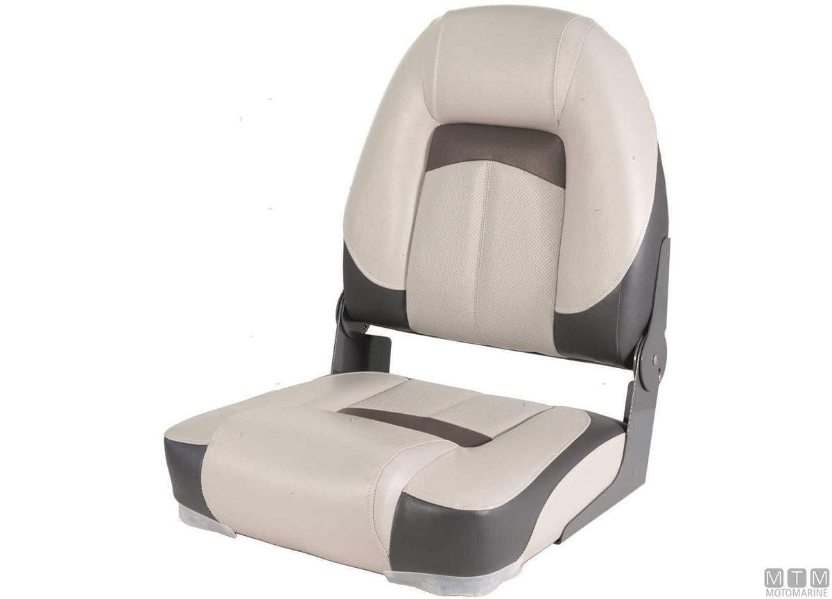 Premium Soft folding seat blue - original photo Motomarine Srl