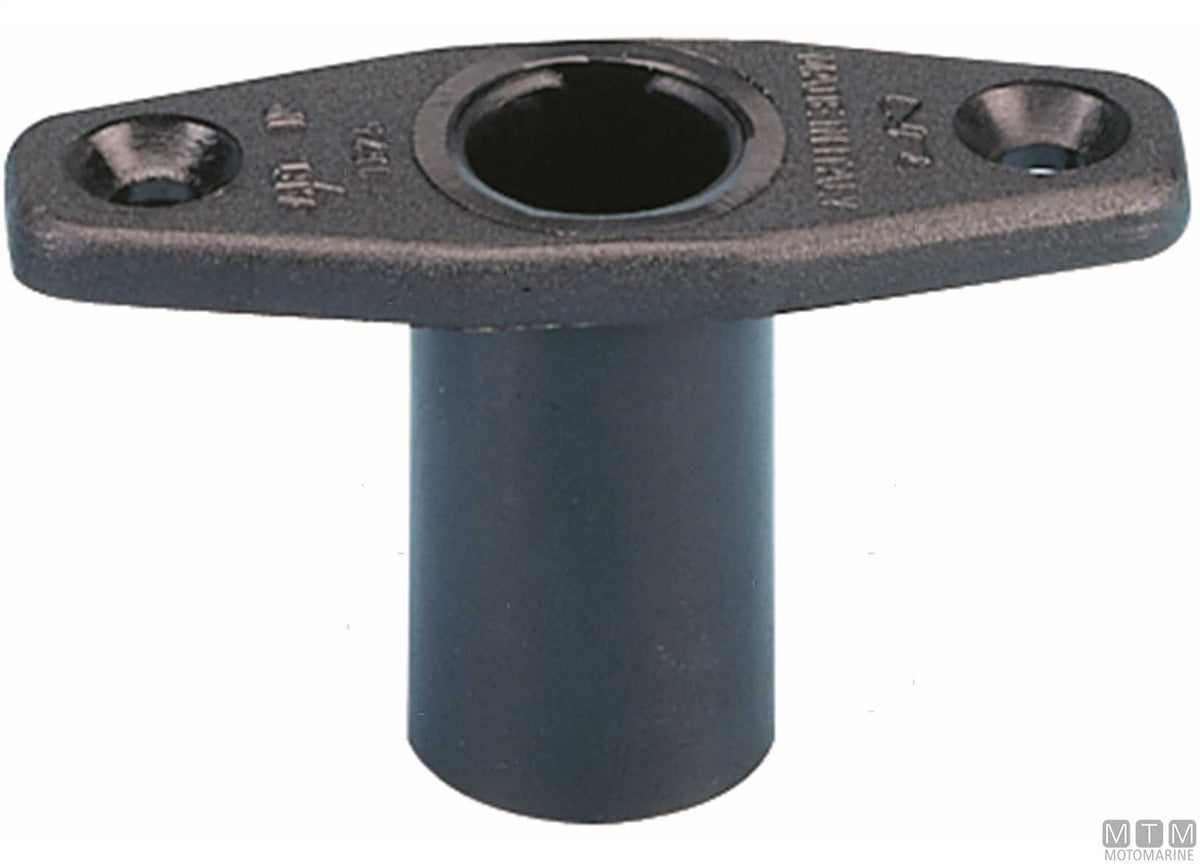 Rowlock socket, open type, 50 mm, plastic - original photo Motomarine Srl