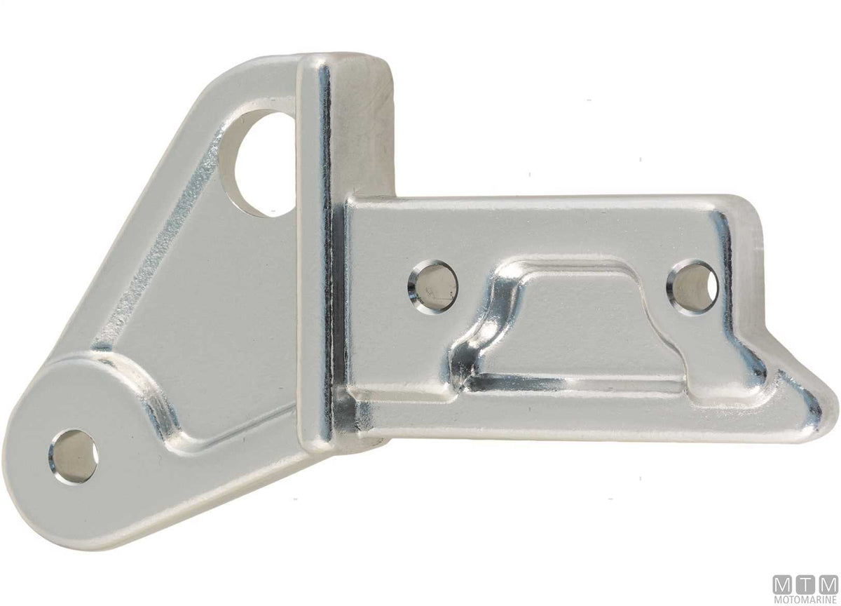 Recessed end fitting for gangway, aluminium - original photo Motomarine Srl