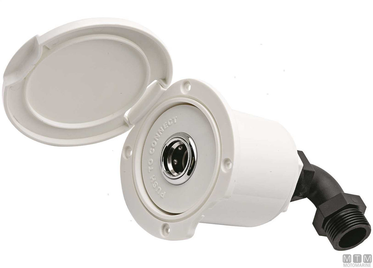 Quick connector box water outlet white - original photo Motomarine Srl