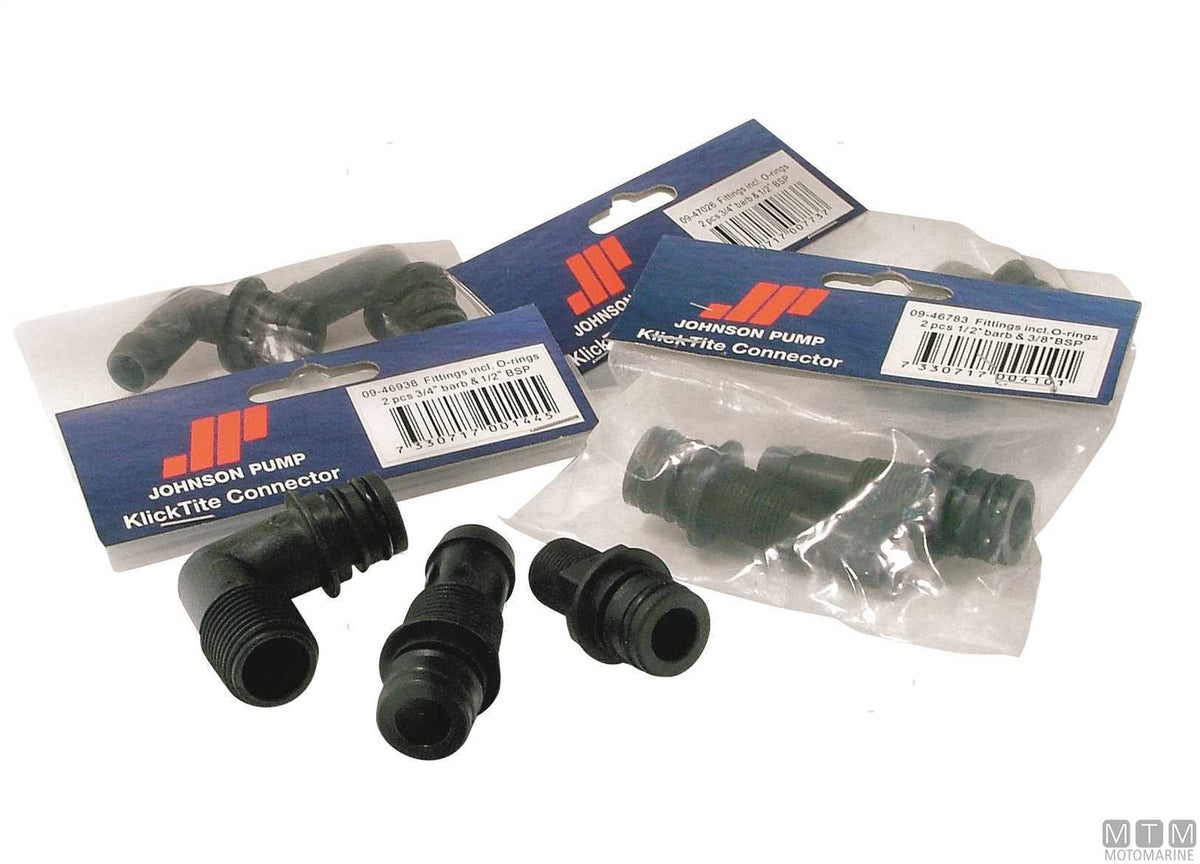 Johnson 1 Klick water filter + 3/4" inlet - original photo Motomarine Srl