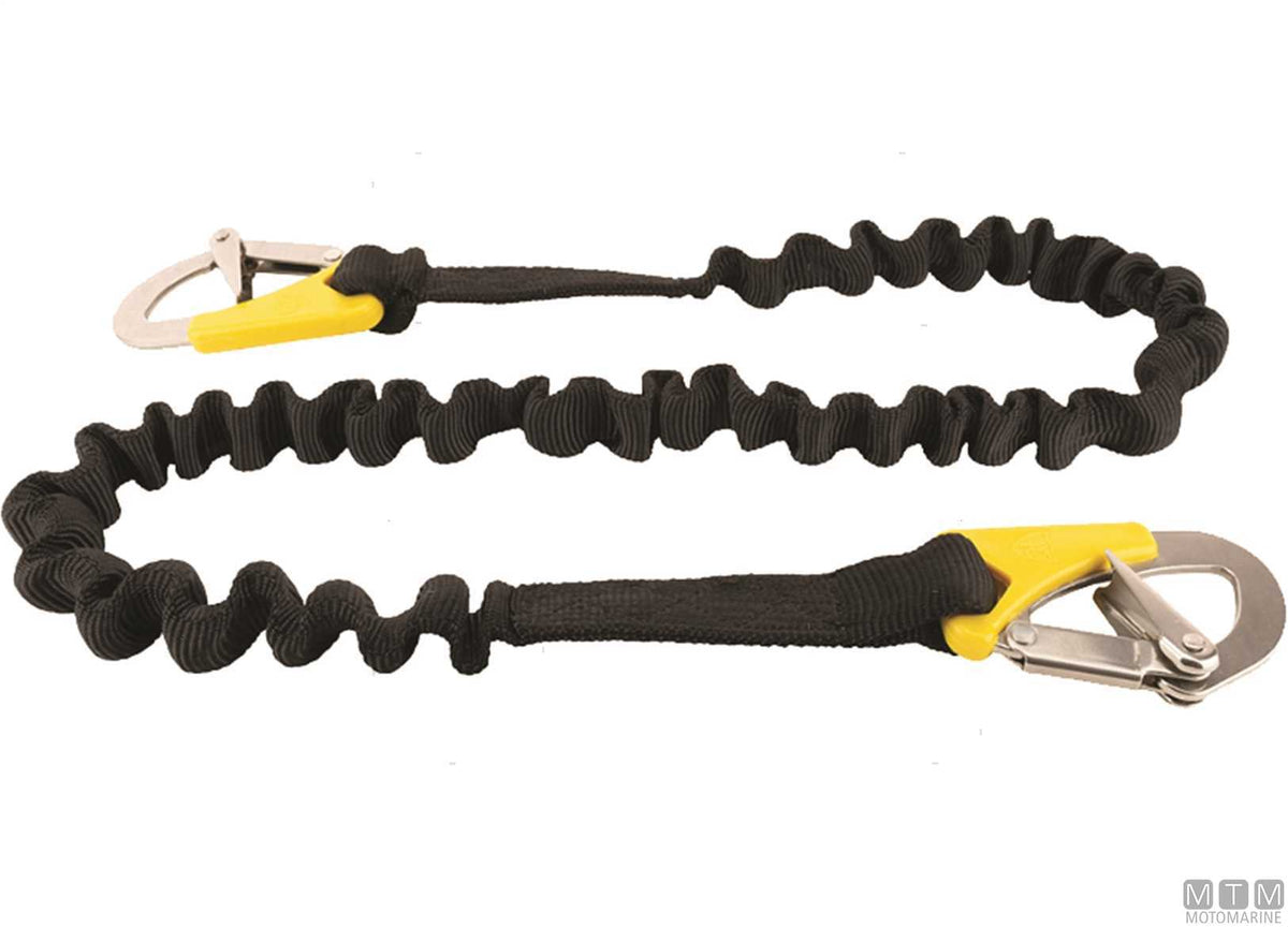 VSG safety tether L200cm with carabiner - original photo Motomarine Srl