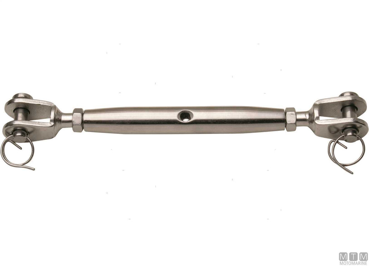 Classic turnbuckle M14 stainless steel 316 - original photo Motomarine Srl