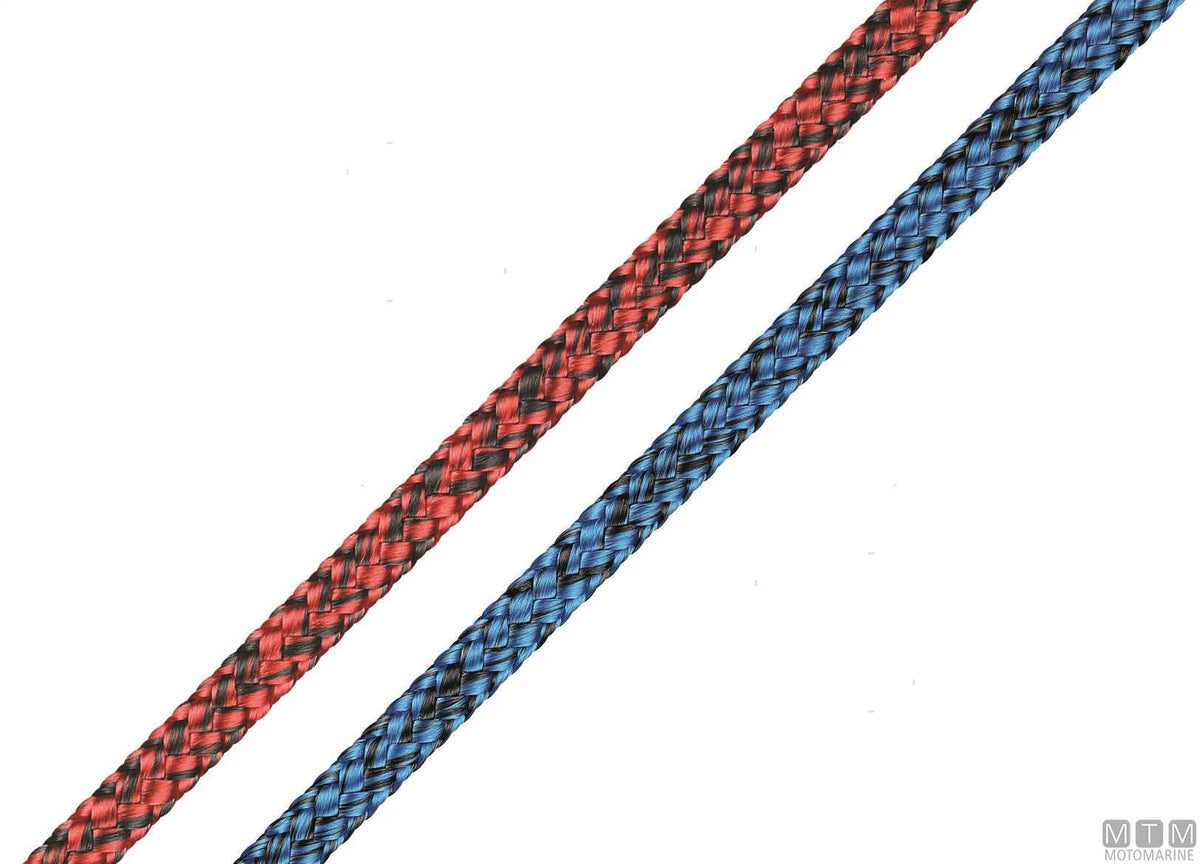 Liros Magic Edge Rope blue in Dyneema Ø5 mm 100 m - original photo Motomarine Srl