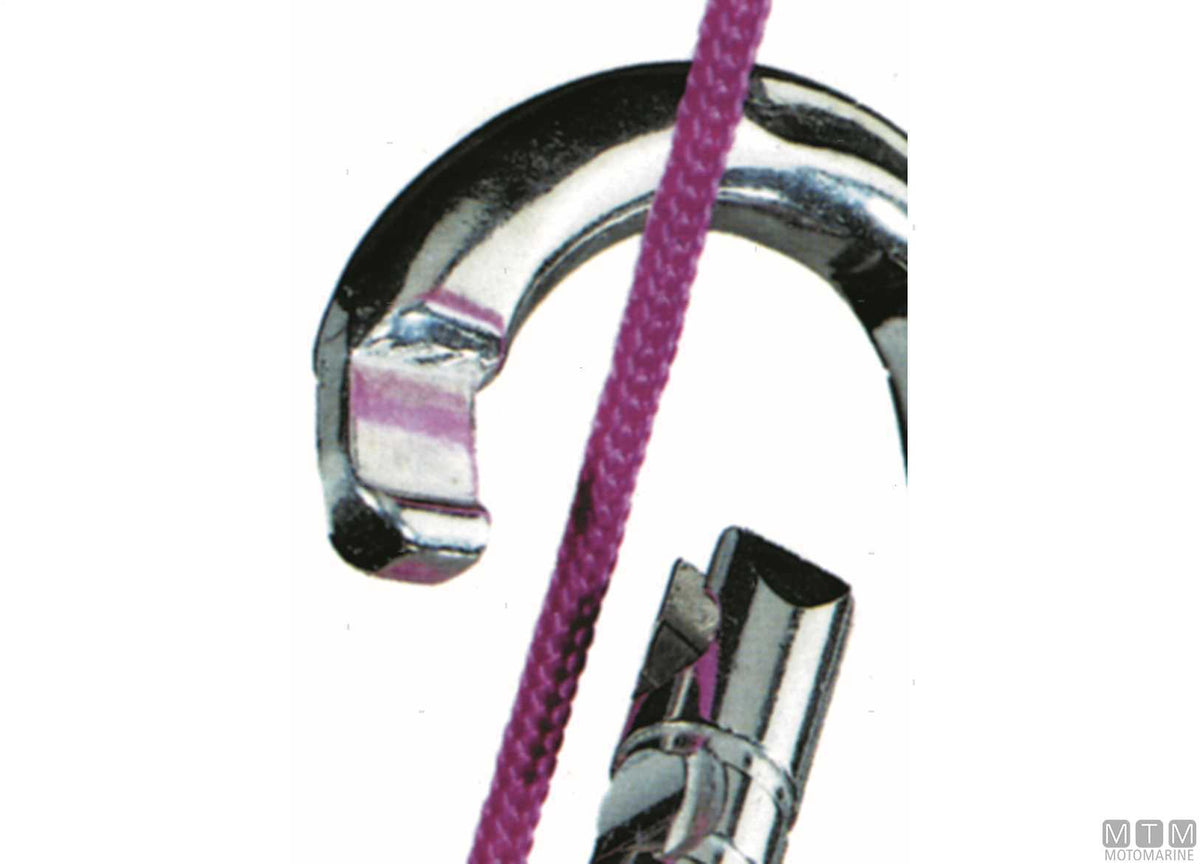Kong classic snap hook Ø6 mm stainless steel 316 - original photo Motomarine Srl