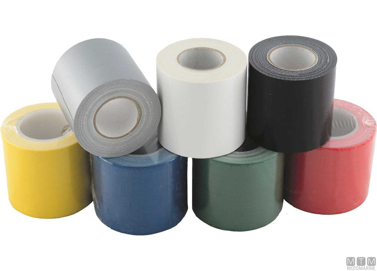 Waterproof duct tape red H50 mm L5 m - original photo Motomarine Srl