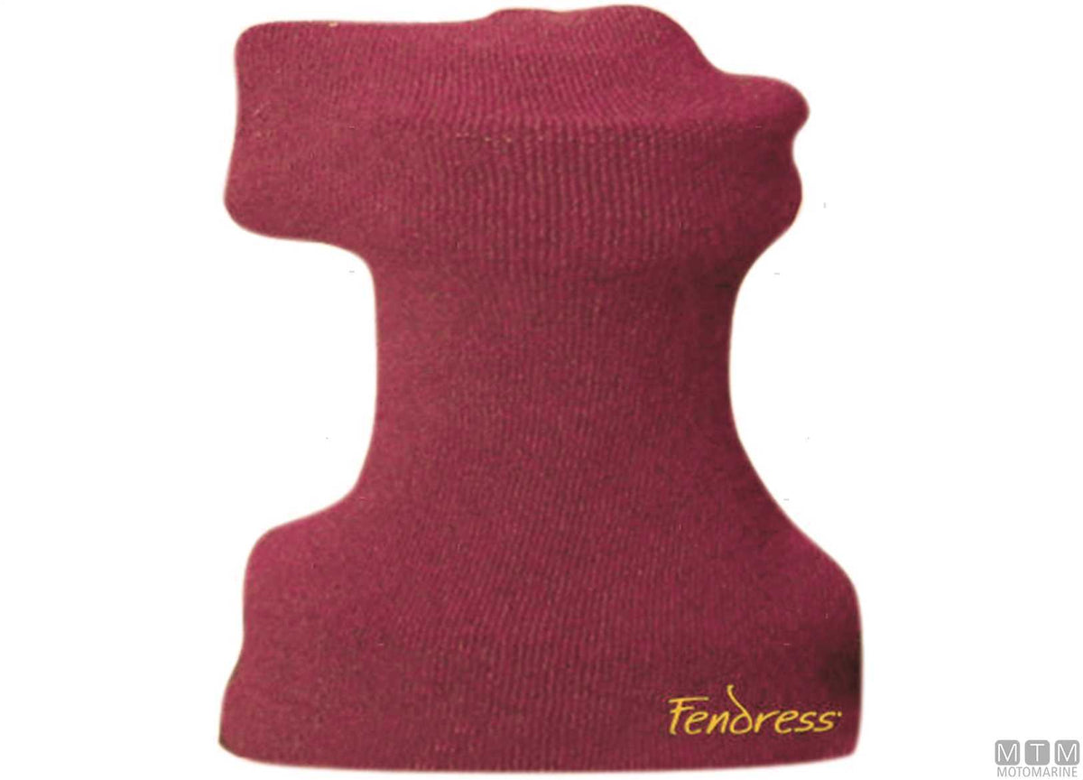 Fendress Small burgundy winch cover - original photo Motomarine Srl