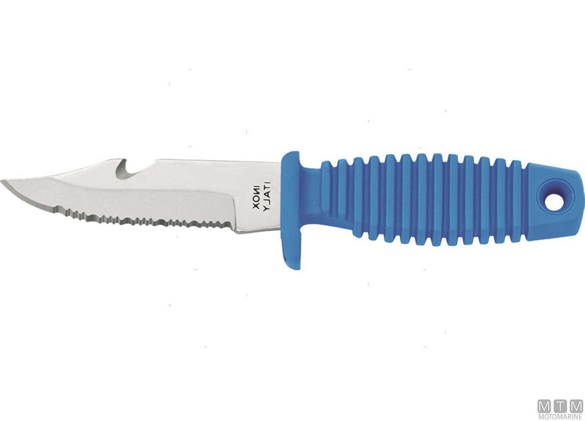 Mac Shark 9-B Knife Blue, Blade 8.5 cm - original photo Motomarine Srl