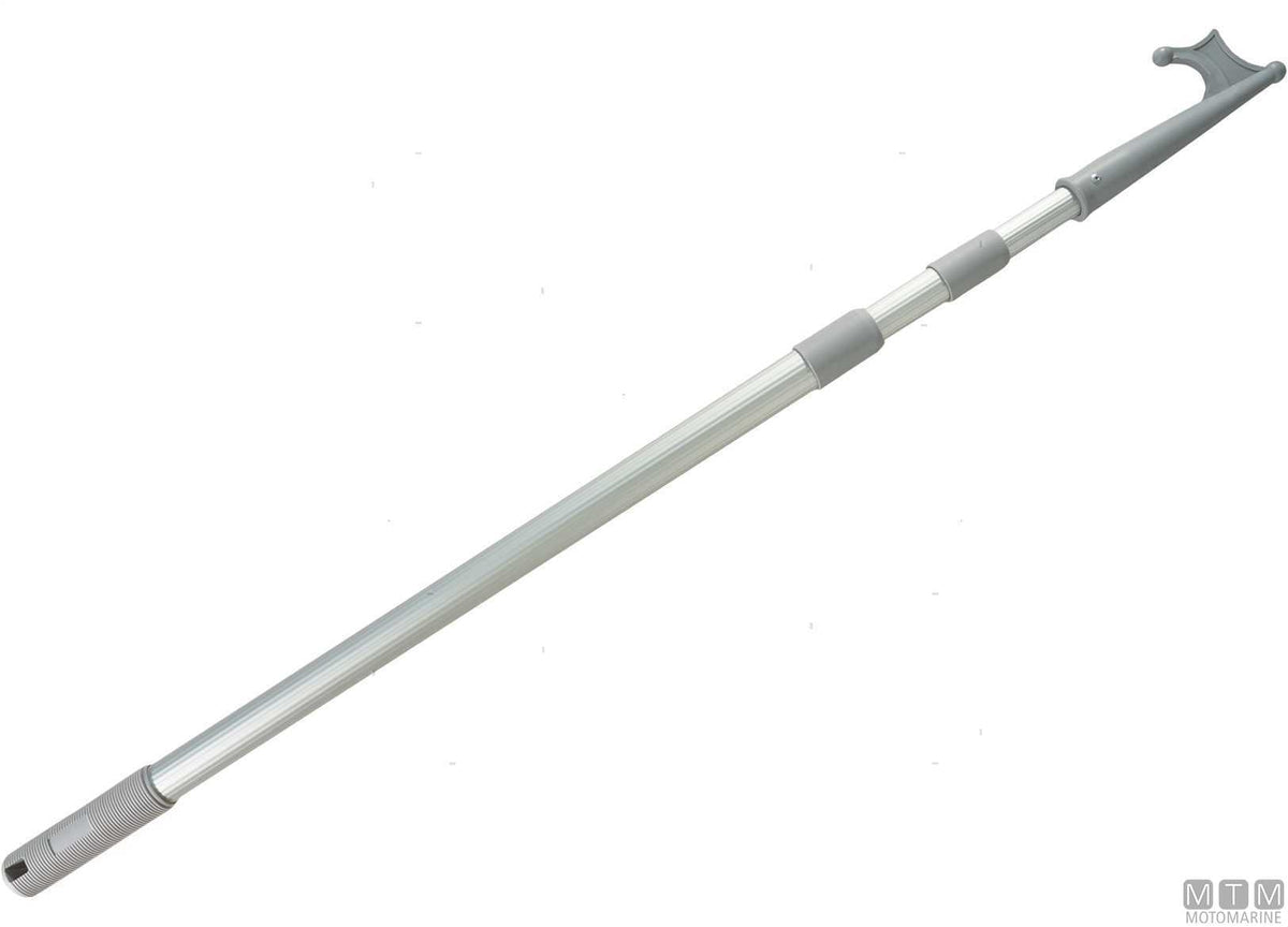 3-stage telescopic boat hook 110/250 cm, aluminium - original photo Motomarine Srl