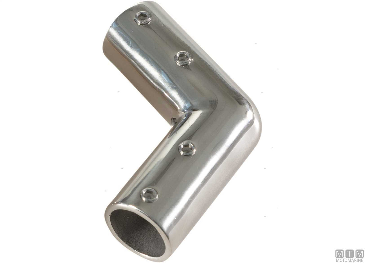 Joint 110° Ø22 mm stainless steel 316 - original photo Motomarine Srl