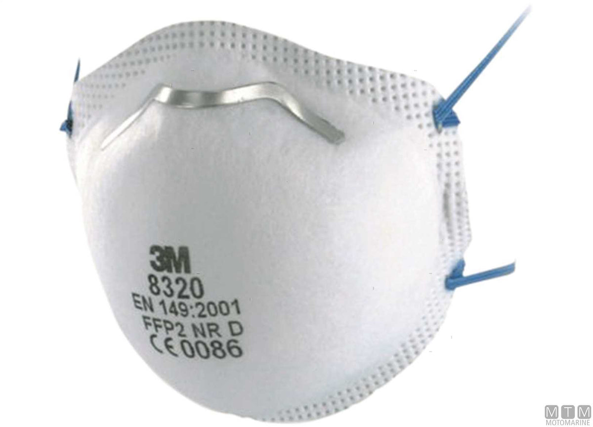 3M 8300 Comfort dust mask FFP2 NR D - original photo Motomarine Srl