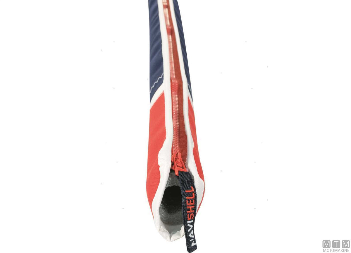 Navishell lifeline cover L100 cm navy blue - original photo Motomarine Srl