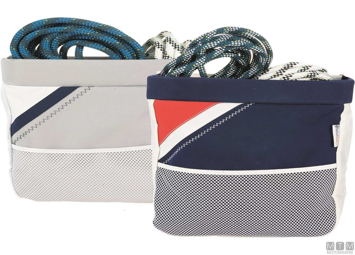 Navishell M rope bag grey - original photo Motomarine Srl