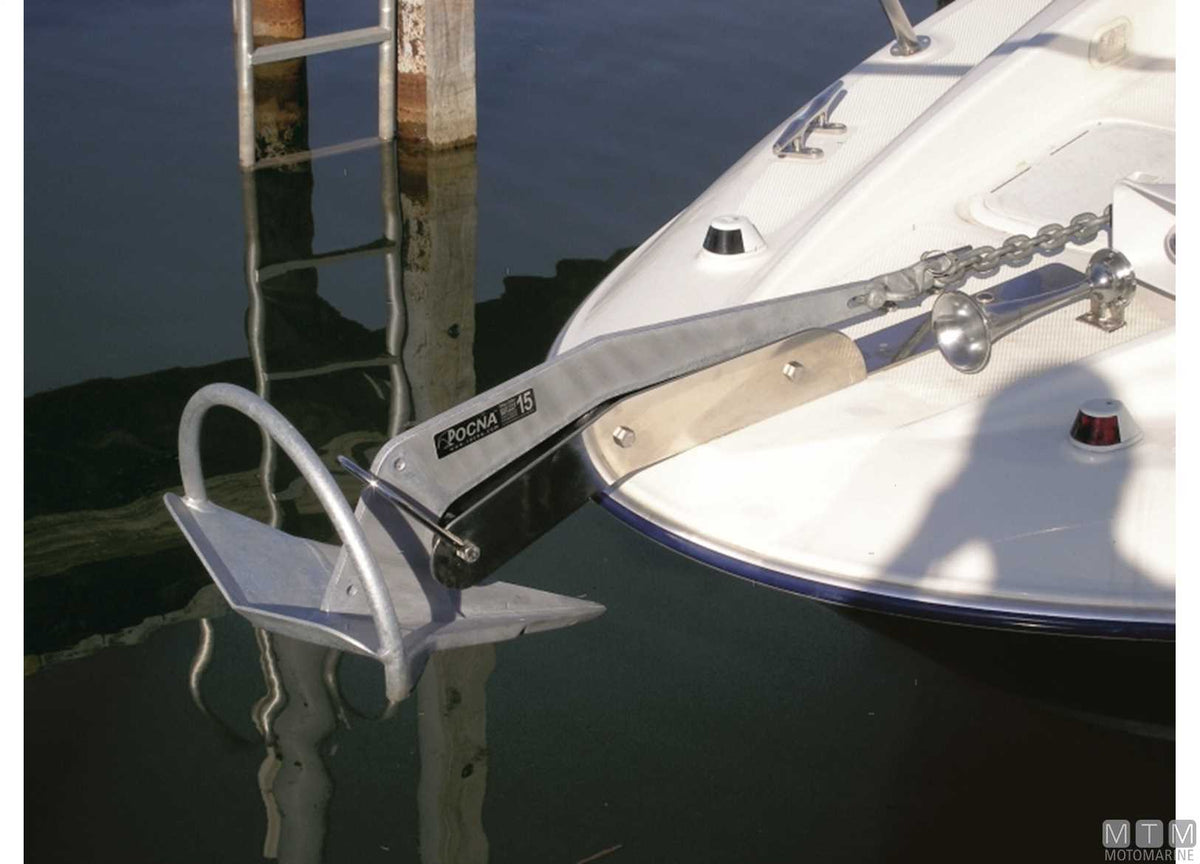 Rocna anchor 4 kg, hot-dip galvanized steel - original photo Motomarine Srl