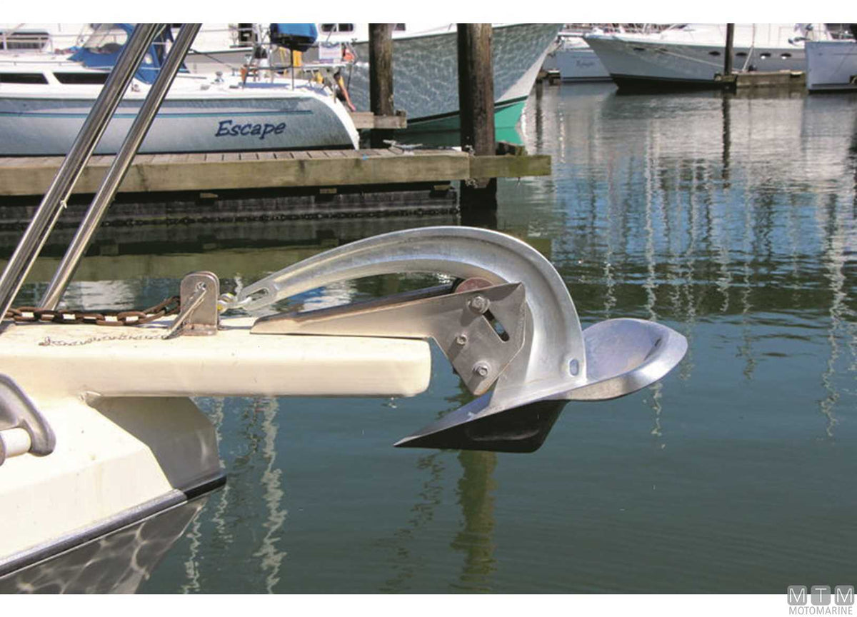 Vulcan anchor 40 kg hot-dip galvanized steel - original photo Motomarine Srl