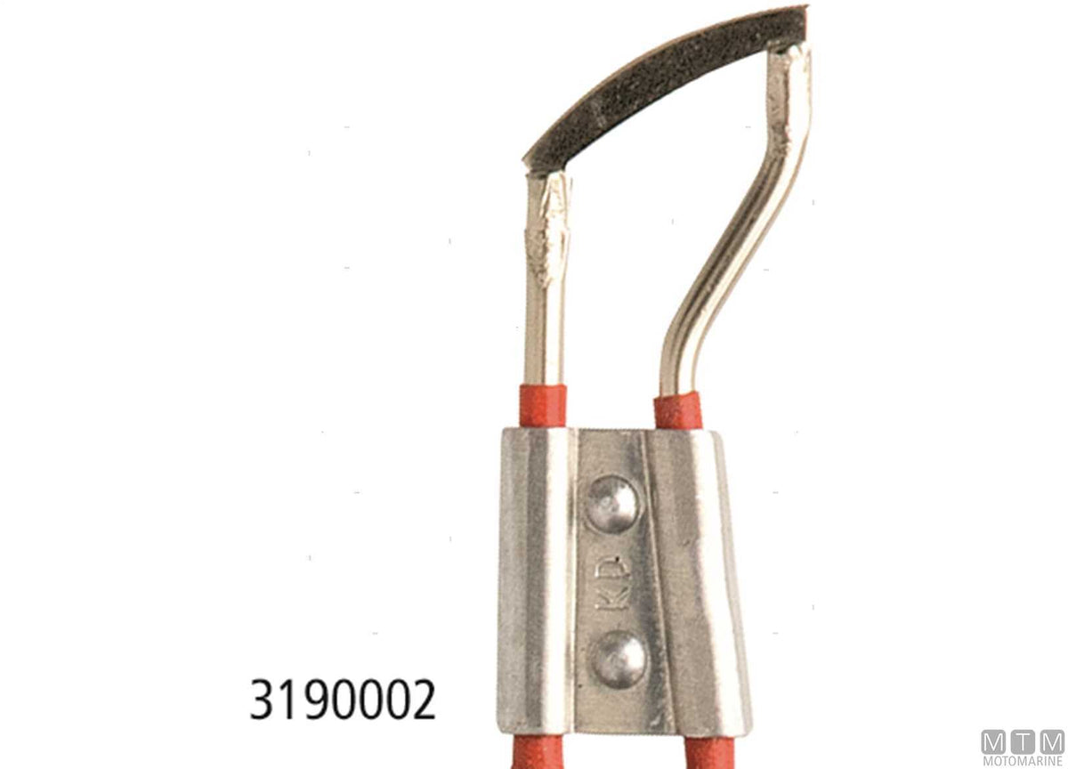 Spare battery for rope cutter - original photo Motomarine Srl