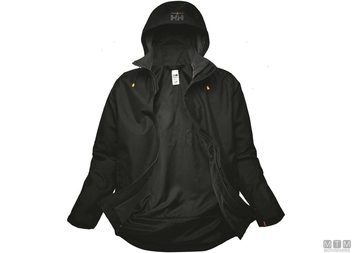Jacket H/H WW Oxford Shell 990 black S - original photo Motomarine Srl
