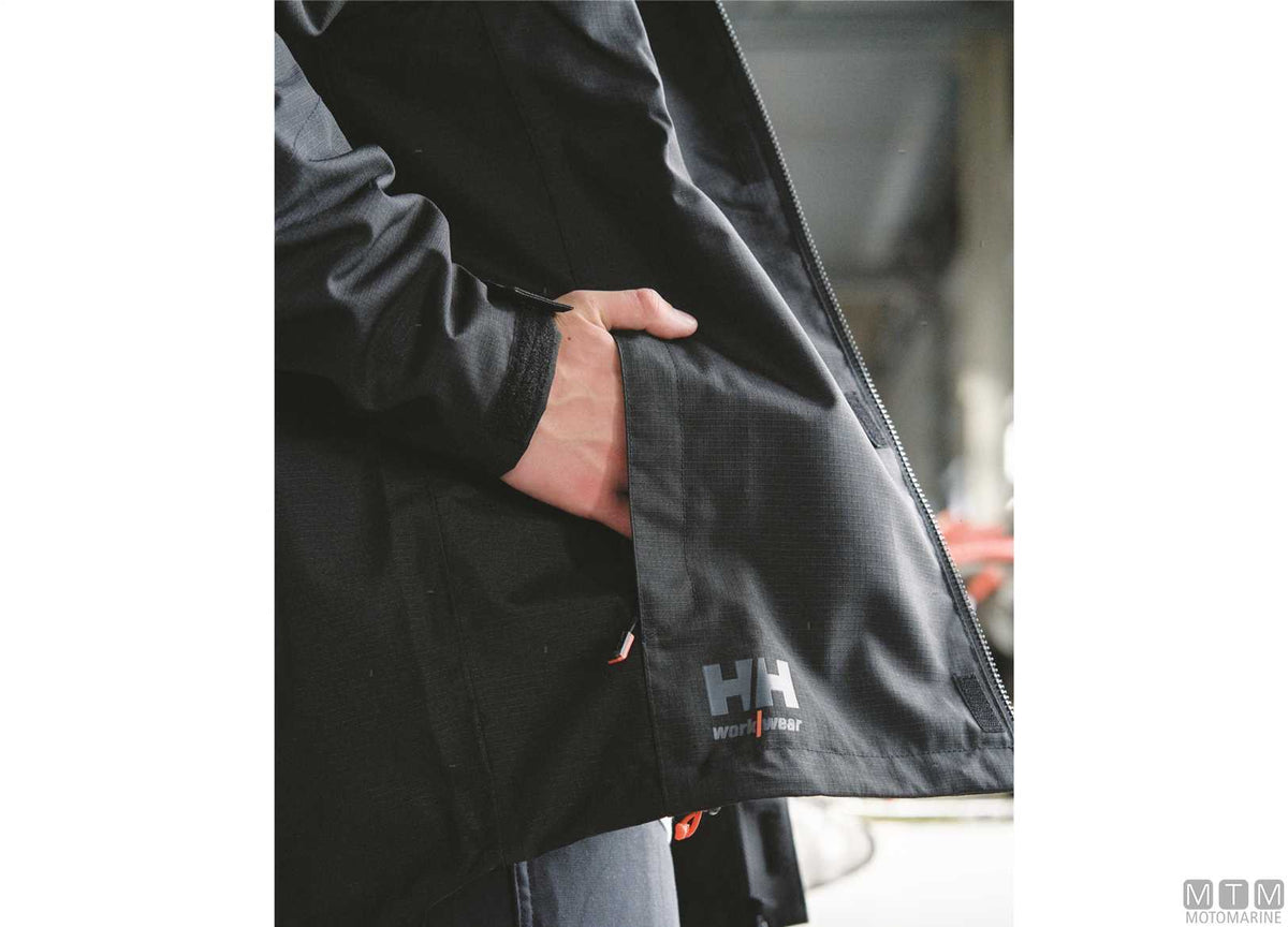 Jacket H/H WW Oxford Shell 990 black M - original photo Motomarine Srl