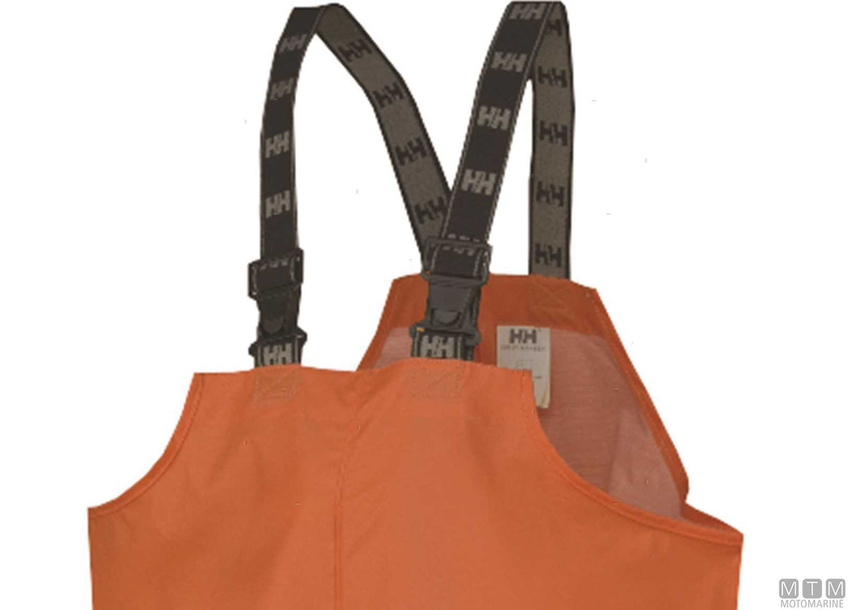 H/H WW Mandal 290 bib overalls orange XL - original photo Motomarine Srl