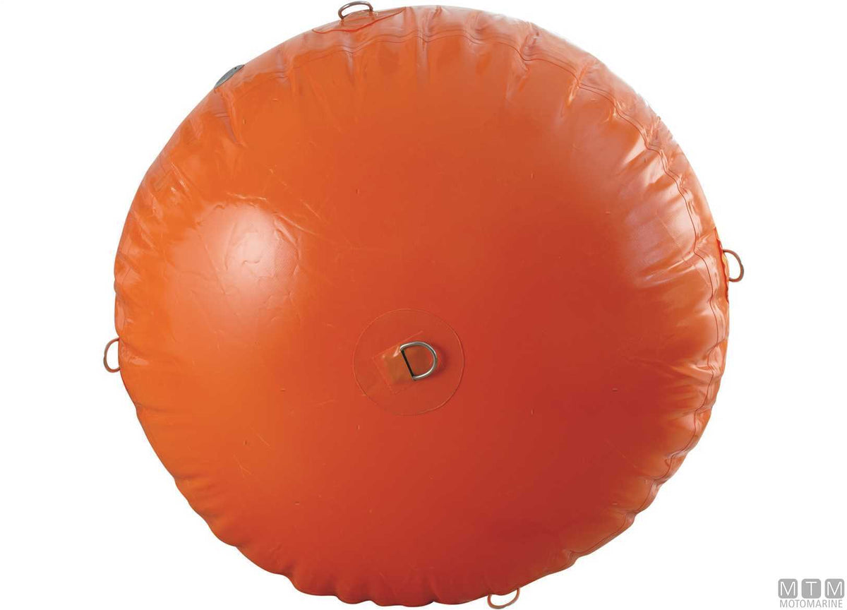 Cylindrical race buoy Ø100 cm H150 cm orange - original photo Motomarine Srl