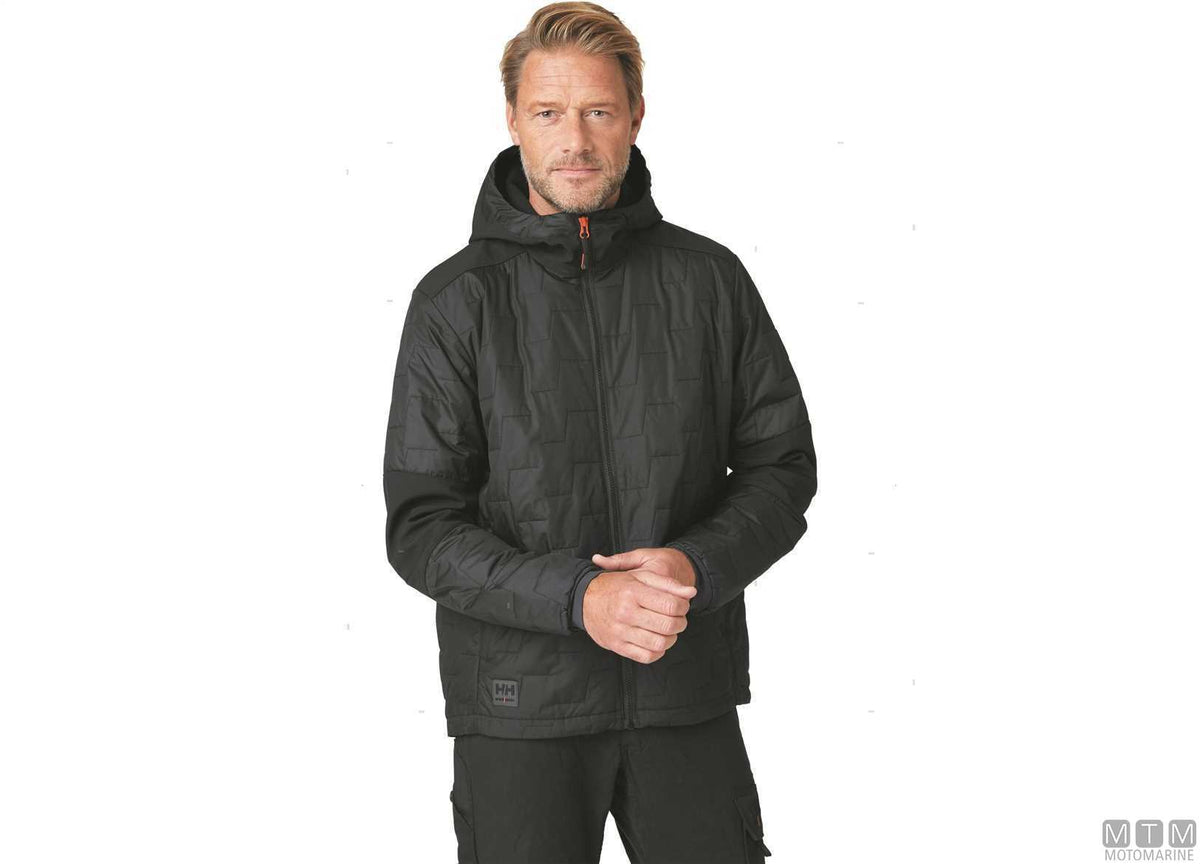 Jacket H/H Kensington Lifaloft with hood 990 black M - original photo Motomarine Srl