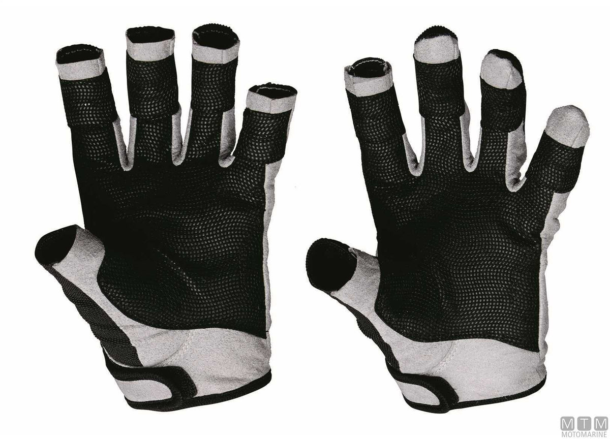 3/4 gloves H/H Sailing 990 black XS - original photo Motomarine Srl
