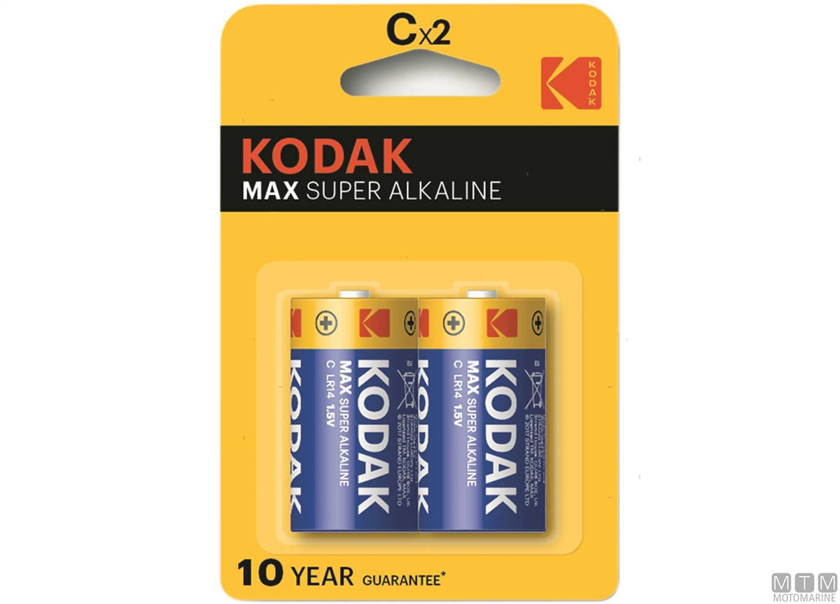 Kodak C Batteries, Pack of 2 - original photo Motomarine Srl