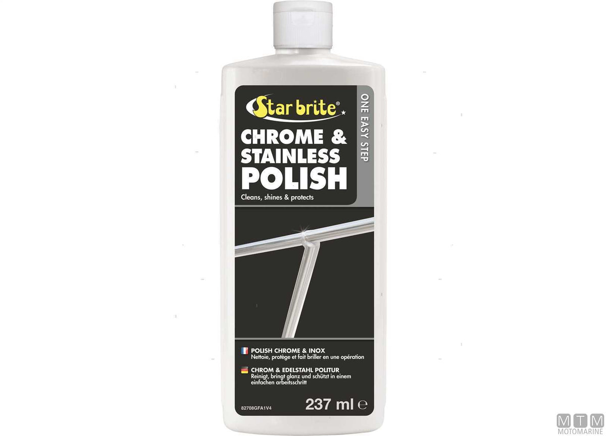 Star Brite Chrome & Stainless Polish 250 ml - original photo Motomarine Srl