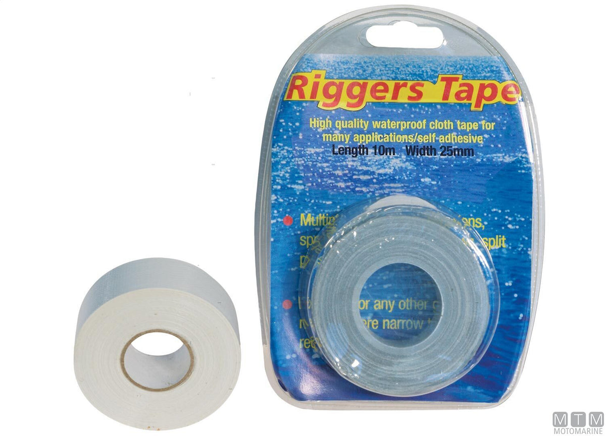 White rigger tape protective tape - original photo Motomarine Srl