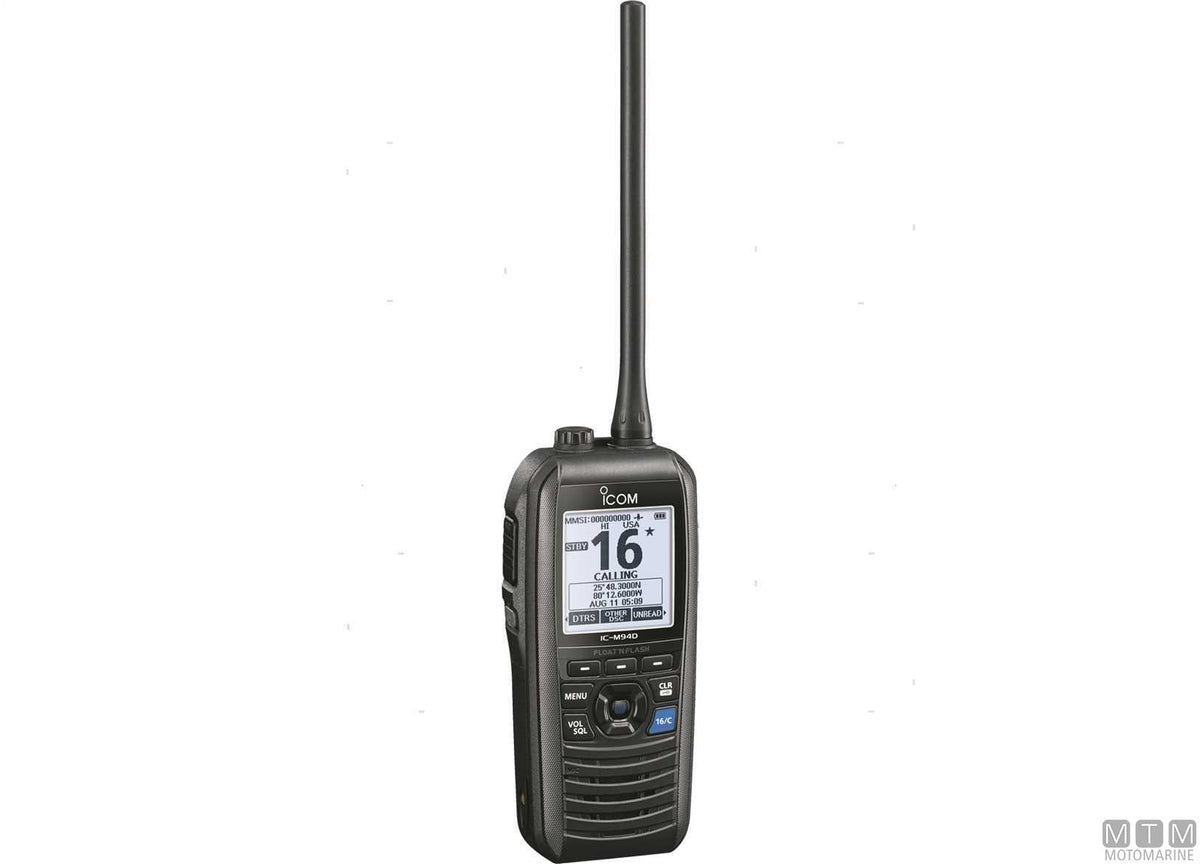 Icom IC-M94DE VHF radio - original photo Motomarine Srl