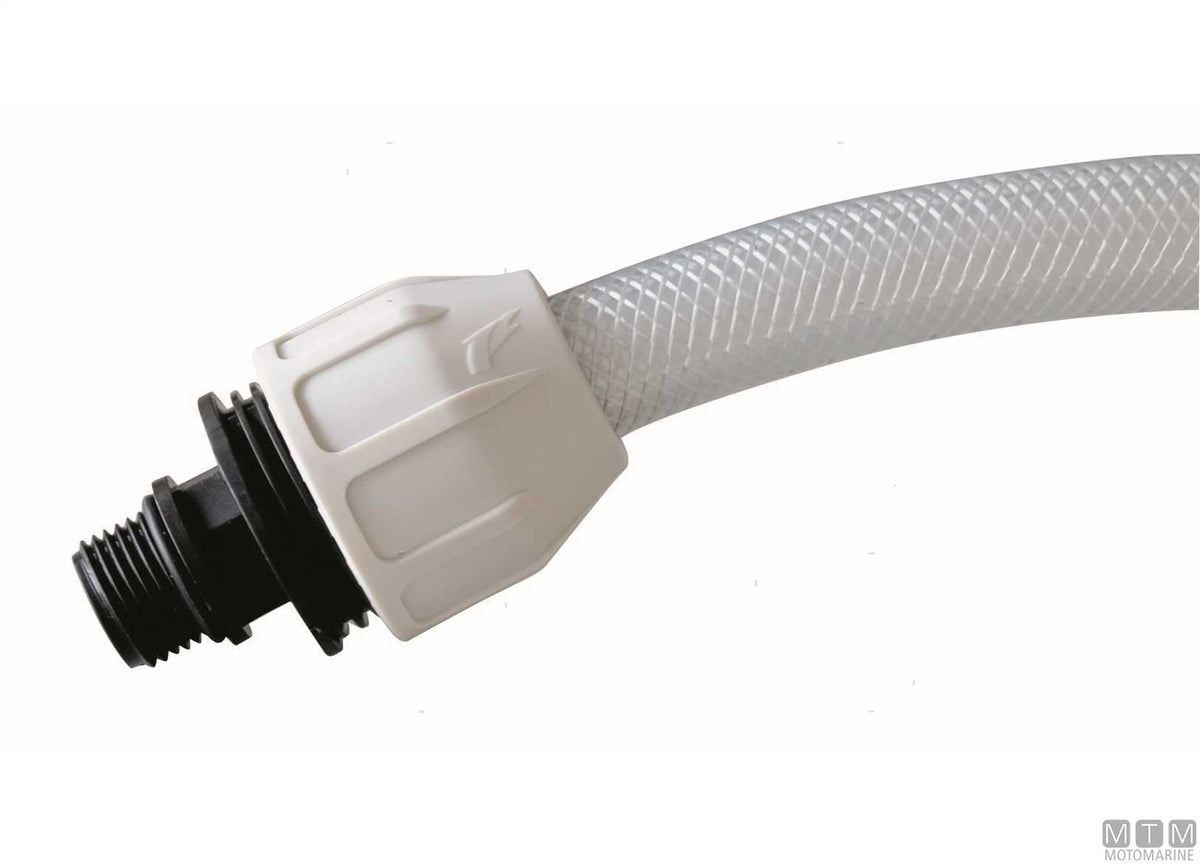 BD Fast Compact fitting 1/2"x20 reinforced polypropylene - original photo Motomarine Srl