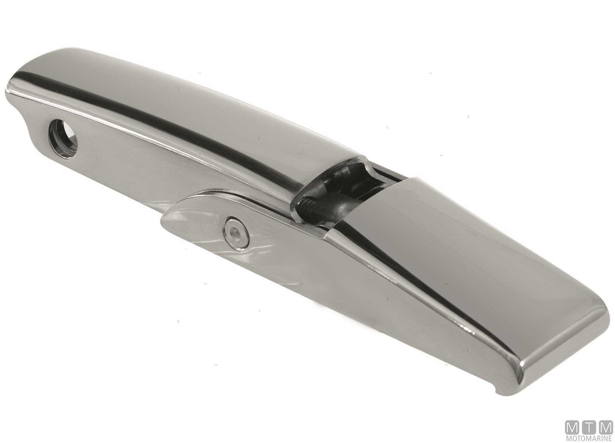 Roca faired lever latch 93x23 mm stainless steel 316 black - original photo Motomarine Srl