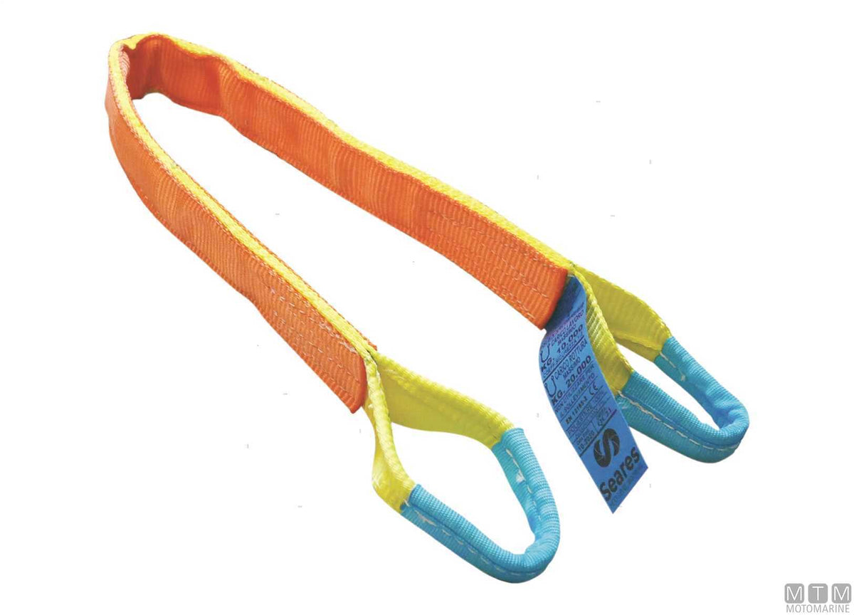 Seares mooring strap double-layer polyester 2 m - original photo Motomarine Srl
