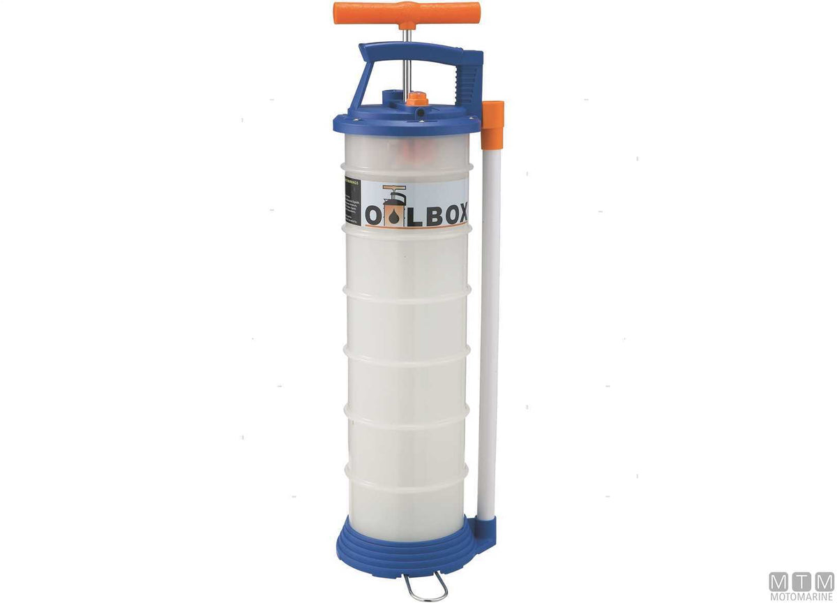Oil change pump Oilbox 4 L - original photo Motomarine Srl
